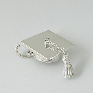 Tiffany & Co Graduation Cap with Tassel Pendant or Charm in Sterling Silver